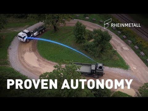 Rheinmetall Path – the world leader in off-road autonomy