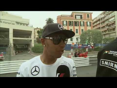 Lewis Hamilton -  Interview Monaco 2014