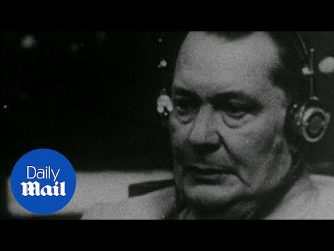 Nazi war criminals are sentenced to death at the Nuremberg Trials - Daily Mail