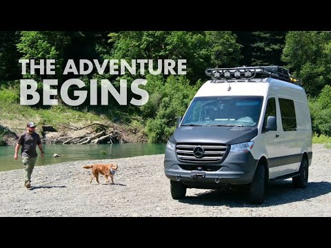 Van Life to Alaska BEGINS! | Coastal California & Giant Redwoods