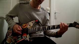 King diamond - the trial ( chambre ardente )how to play tuto guitare YouTube En Français
