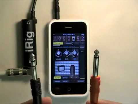 AmpliTube iRig Hardware Guided Tour Video - Plug your guitar into your iPhone and rock