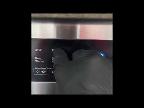 Samsung oven how to adjusted temperature