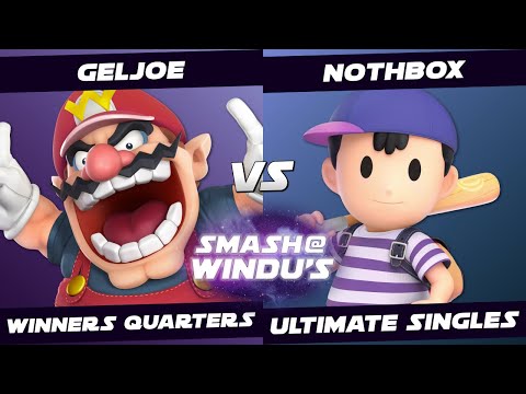Smash @ Windu's 135 - GelJoe (Wario) vs NotHbox (Ness) - Winners Semis SSBU