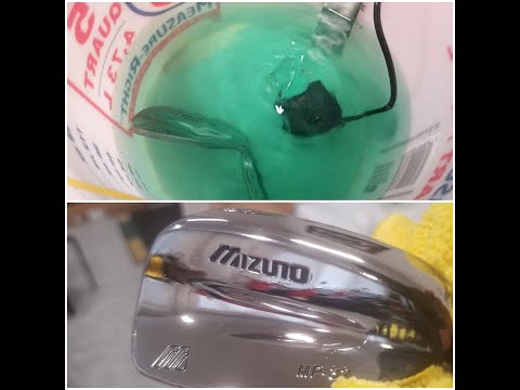 DIY Bright Nickel Plating Golf Clubs : Mizuno MP-32 Restoration - Sneak Peak