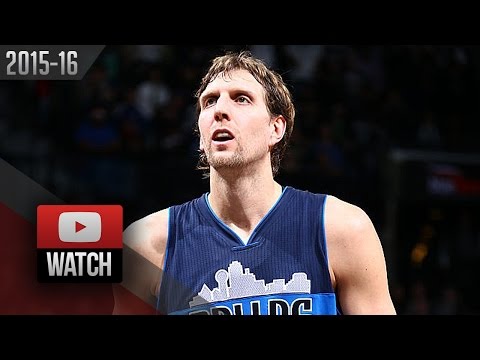 Dirk Nowitzki Full Highlights at Nets (2015.12.23) - 22 Pts, Clutch, HISTORY!