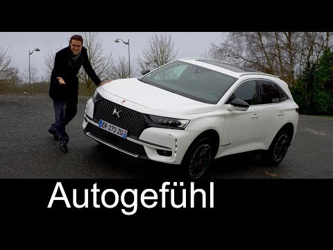 DS7 Crossback FULL REVIEW Performance Line + Plugin-Hybrid driving all-new SUV  - Autogefühl