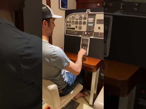 Chair Flying - Emergency Descent / Engine Fire in a Cessna 172N