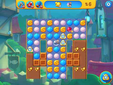 Fishdom level 7281 no boosters フィッシュダム ノーマル [Friend's]