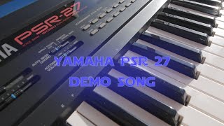 Video thumbnail for Yamaha PSR 27 Demo | Vintage keyboard by PhoenixFilm