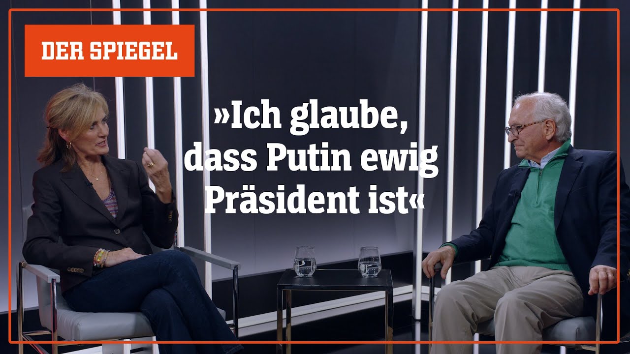 Wie ist der Mensch Putin? Katja Gloger und Wolfgang Ischinger im Spitzengespräch | DER SPIEGEL