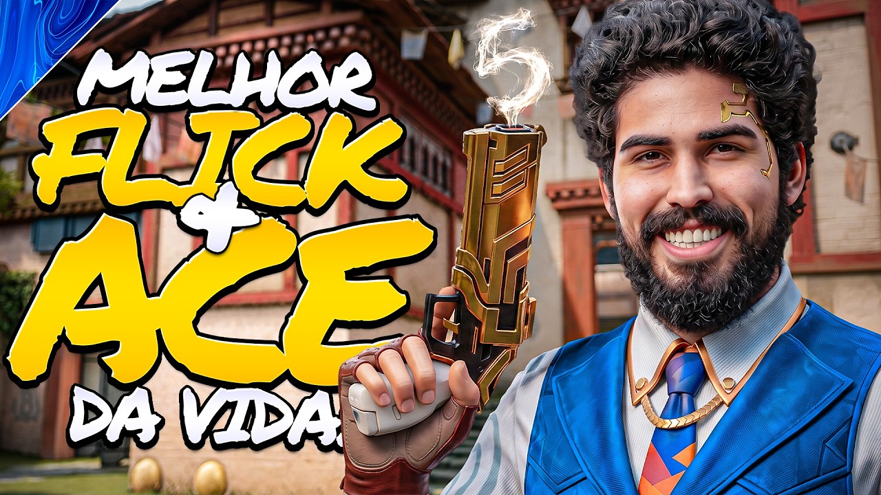 ASPAS ACERTA O MELHOR ACE E FLICK DA VIDA DELE NO MESMO JOGO !!!