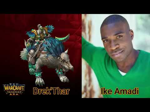Character and Voice Actor -  Warcraft III Reforged - Drek'thar - Ike Amadi