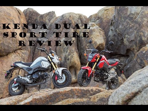 Kenda Dual Sport K761 Tires for Honda Grom Review
