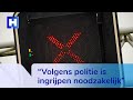 Auto's negeren compleet rode kruizen, politie kan de beelden van Rijkswaterstaat niet gebruiken
