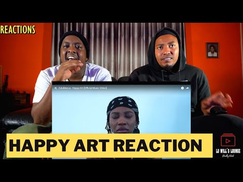 ZuluMecca - Happy Art [Official Music Video]-REACTION