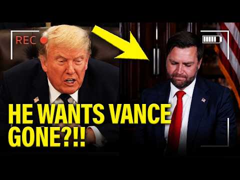 🚨Trump THROWS Vance UNDER BUS and WANTS HIM GONE?!!