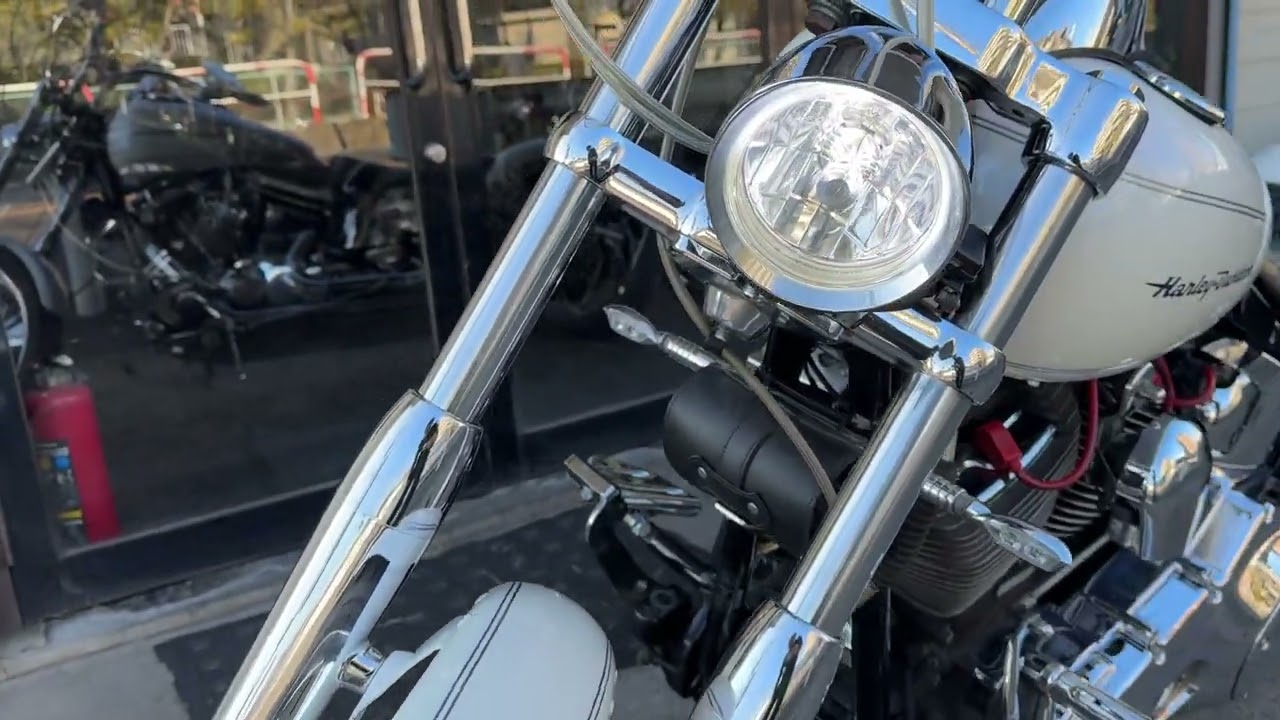 FXSTDソフテイルデュース　ペイント＆フルメッキフルカスタム　ハーレーサウンド