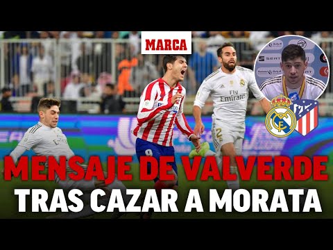 Valverde y la falta a Morata: 
