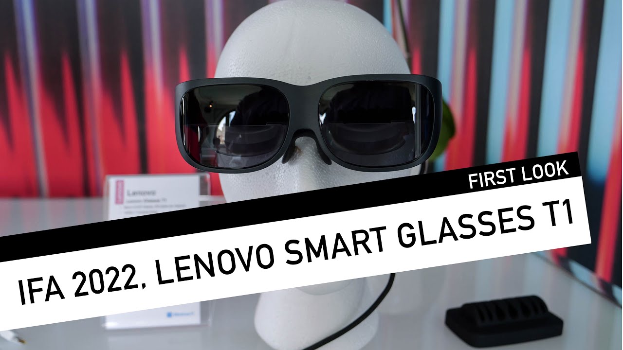 Lenovo Smart Glasses T1 - First Look at IFA 2022 - YouTube
