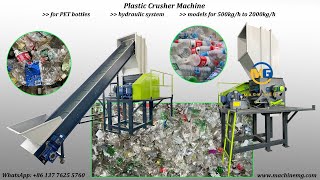 Heavy Duty Plastic Crusher Machine for Recycling Plastic Waste | Reduce, Recycle, Reuse | MG Tech