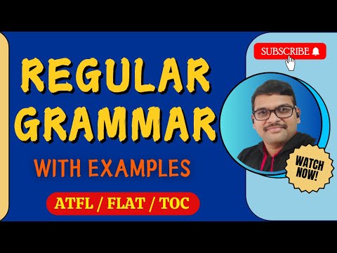 REGULAR GRAMMAR IN AUTOMATA THEORY || GRAMMAR || LEFT LINEAR GRAMMAR || RIGHT LINEAR GRAMMAR || TOC