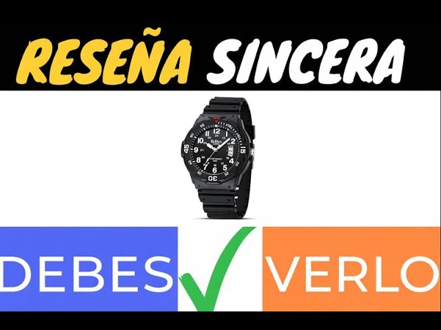Vídeo relacionado con HANPOSH Reloj Hombre Relojes Impermeables para Hombres Reloj De Cuarzo Analógico Relojes De Pulsera para Hombres con Fecha Luminoso Reloj Casual De Moda Correa De Silicona