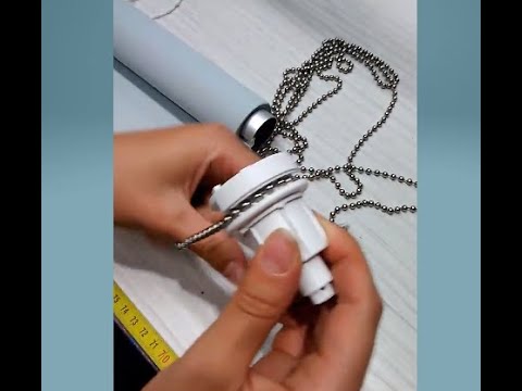 Zo vervang je de ketting van je rolgordijn |  123jaloezie nl