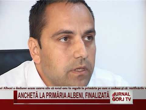 Ancheta la Primăria Albeni, finalizată
