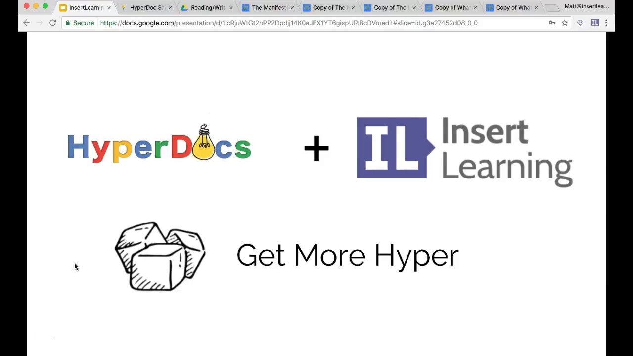 Enhance Hyperdocs with InsertLearning