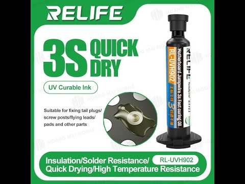 Keo UV RELIFE RL-UVH902 khô nhanh 3s
