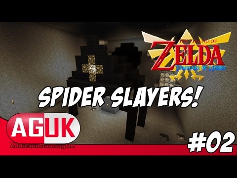 Minecraft | Templars of Hyrule | Spider Slayers!