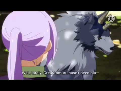 (Slime Diaries):Shion and Ranga fights over Rimuru