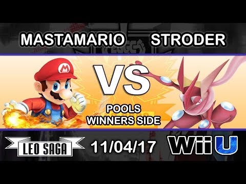 2GGC: MkLeo Saga - CHG | MastaMario (Mario) Vs. uwu Frog | Stroder (Greninja) - Singles Pools