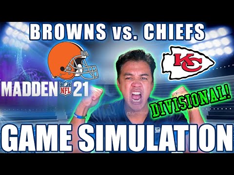 Browns vs. Chiefs: Divisional Playoffs LIVE MADDEN'21 simulation! Wanna coach me up?