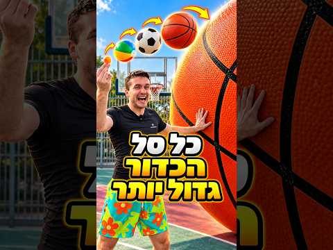 כל סל הכדור הופך להיות גדול יותר