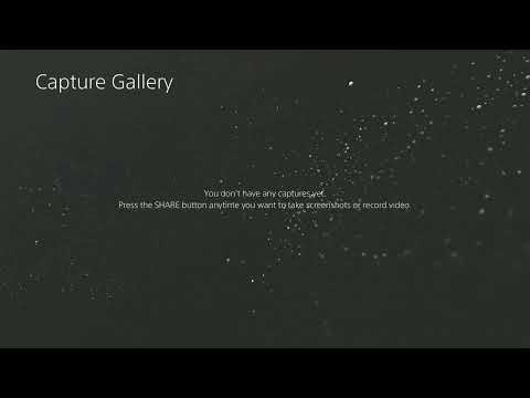 PS5 Prototype Devkit Main Menu