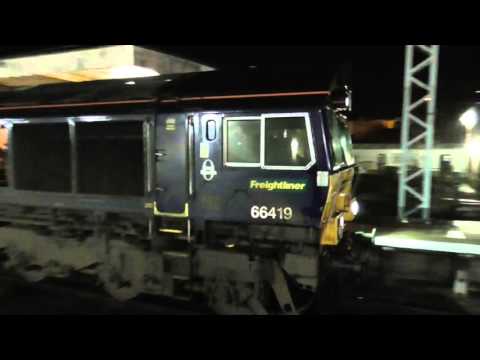 66419/66301 6k73 Sellafield - Crewe flask, 5th November 2015