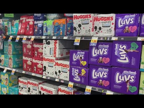 Diaper banks struggle to maintain supply as demand soars | FOX 10 News