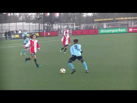 Feyenoord JO15-1 - Alphense Boys JO15-1 1ste helft deel 1