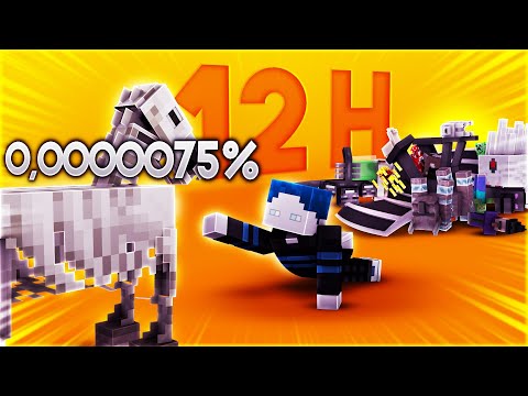 ALLE MINECRAFT MONSTER IN 12 STUNDEN TÖTEN (FINALE)