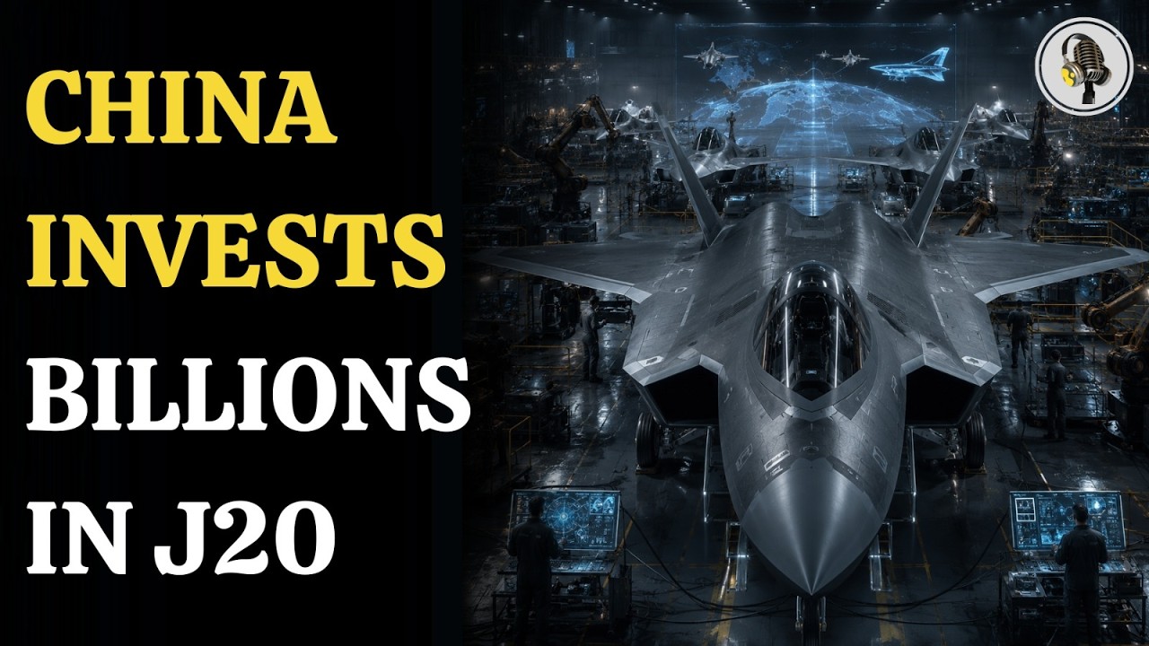 Why China Is Spending Billions On J-20 Stealth Fighter Program | WION Podcast