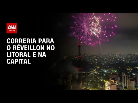 Feriado de ano novo: Correria para o Réveillon no litoral e na capital | CNN NOVO DIA