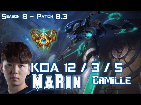 MaRin CAMILLE vs GNAR Top - Patch 8.3 KR Ranked