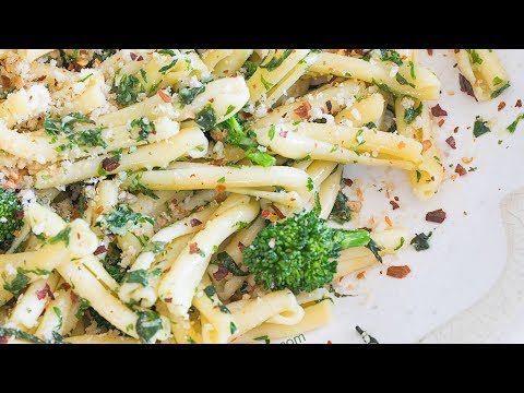 Casarecce Pasta with Broccolini Rabe