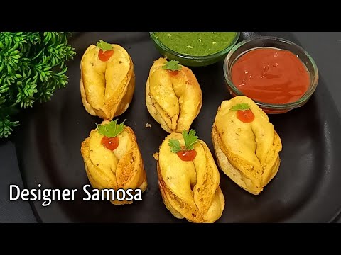 Iftar Party Snacks Recipe | Designer Samosa Recipe | Ramadan Special Recipes