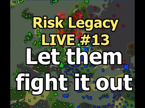 SC2 Risk Legacy LIVE #13 - Let them fight it out