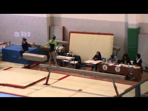 Giorgia Leoni Trave prima prova Specialità FGI, Master