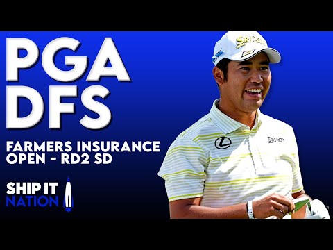PGA Round 2 Showdown - Farmers Insurance Open | DraftKings DFS Picks, Plays and Process | 01/29/26