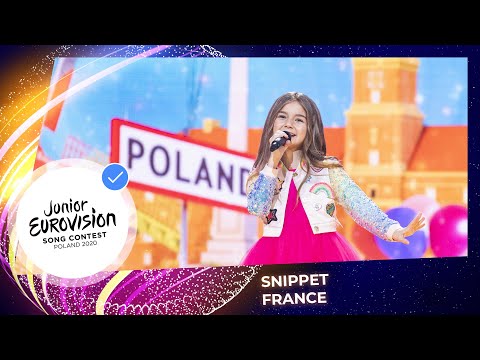 France 🇫🇷 - Valentina - J'imagine - Snippet - Junior Eurovision 2020